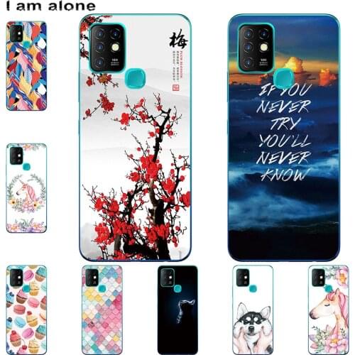 Phone Cases For Infinix Hot 10 / Hot 10 Lite 2020 Cute Cover Color Printing Mobile Fashion For Infinix Hot 10 Bags