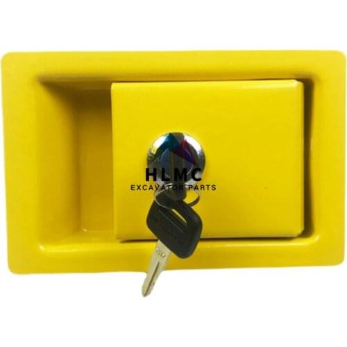 Excavator engine parts PC200-6 OEM 20Y-54-71491 198-54-41982 Side Panel Door Lock