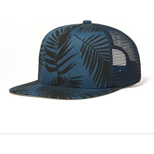 Palmae luzhsu areca palm coconut Bamboo leaves leaf Adult Street Cap Men Fashion Flat Bill Snapback Baseball Hip Hop Trucker Hat
