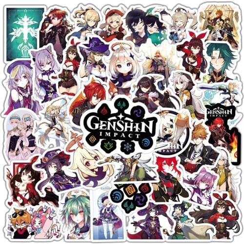 Game Cartoon Stickers Decals Skateboard Fridge Guitar Laptop Motorcycle Luggage Waterproof Sticker 10/30/50 PCS