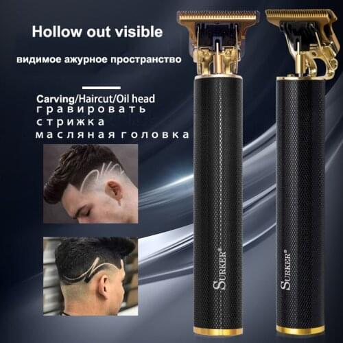 T9 USB Rechargeable Hair Trimmer Hair Cutting Machine Electric Shaver for Men Haircut Professional Barber Razor BeardHairdresser