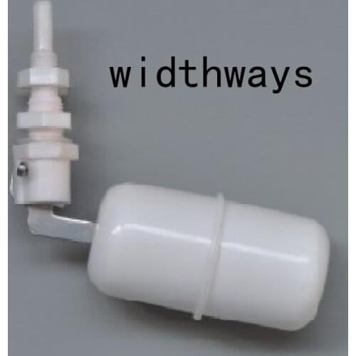 Plastic Mini Float Ball Valve Shut Off 1/4 Inch Water fountain float valve humidifier float valve 1 Pcs