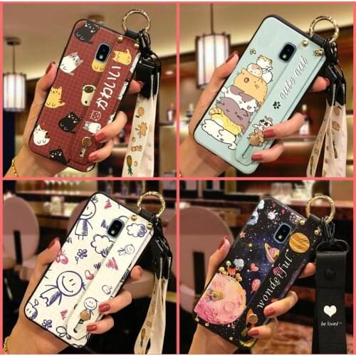 Anti-knock Durable Phone Case For Samsung Galaxy J3 2018/J4 US Back Cover Soft Cartoon Shockproof