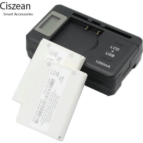 Ciszean 2x Replacement BLC-2 Battery + Universal Charger For Nokia 3310 3330 3410 3510 5510 3530 3335 3686 3685 3589 3315 3350