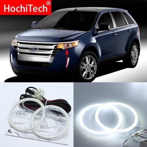 For Ford Edge 2011 2012 Smd Led Angel Eyes kit Excellent Ultra bright illumination DRL Daytime running lights