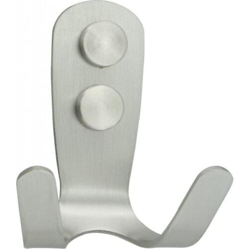 Stainless Hanger Hook Door Wall Storage Hanging metal rack for Hotel Bathroom home Kitchen clothes Towel Hardware Accessories