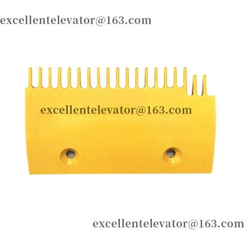 DSA2000168-R 19T Comb Plate L155mm W95mm Hole Space 90mm Use for LG-Sigma Escalator 1 Pack=5 Pieces