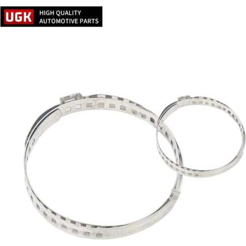 10/20Pcs Stainless Steel Adjustable AXLE CV Joint Boot Crimp Clamp Kit 31- 41mm 70- 125mm