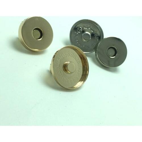 Magnetic Buttons Metal Snap Fasteners Handcraft Garment Magnet Buttons DIY Accessories 14/18mm