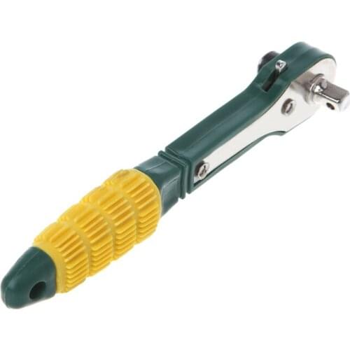 Mini Rapid Ratchet Wrench 1/4 Screwdriver Quick Socket Spanner Repairing Tools