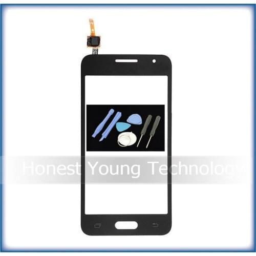 100% Tested High Quality For Samsung Galaxy Core 2 SM-G355 G355 Touch Screen Digitizer Glass Replacement Parts Whit Tools