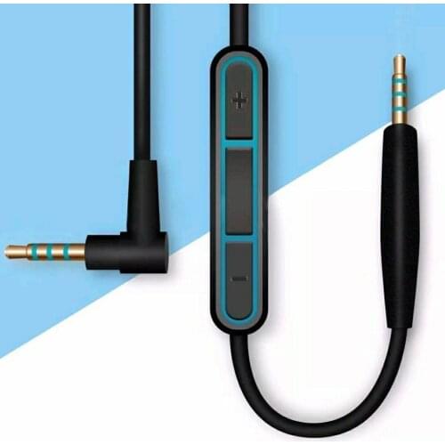 Replacement Audio Cable Wire Cord with Mic for BOSE QuietComfort 25 QC25 QC35 SoundTrue SoundLink OE2/OE2I Headphones