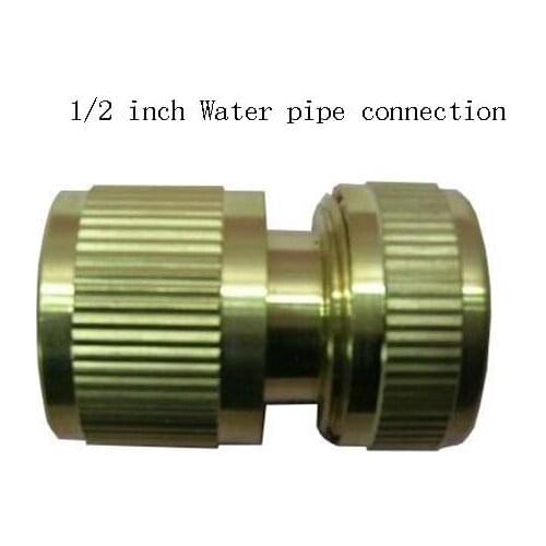 1/2" water connector garden hose fittings pipe connector car wash water gun connector copper