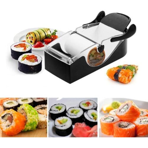Magic Rice Roll Easy Sushi Maker Cutter Roller DIY Kitchen Perfect Sushi Bamboo Curtain Tools Creative Onigiri Sushi Roller Mold