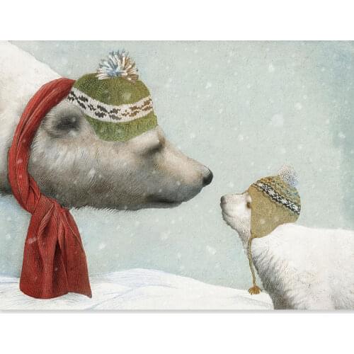 Diamond Embroidery Animals Diamond Mosaic 5D DIY Diamond Painting Polar Bear Full round New Arrival Decor Home