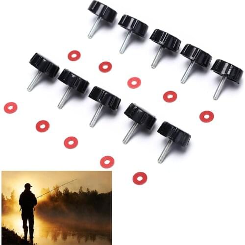 10X Spare Screws Nuts For Spinning Fishing Reel Fishing Tackle Accessories Tools