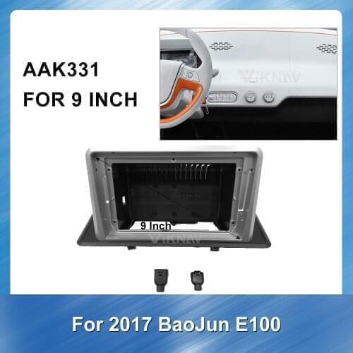 9 inch 2Din Radio Fascia Installation Frame Kit For Baojun E100 2017 Dash Installation car frame Stereo Trim Frame