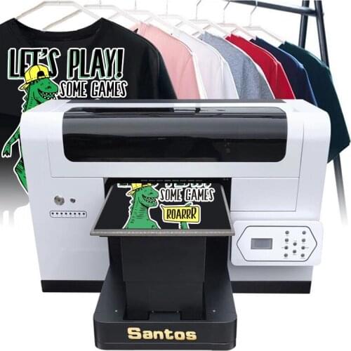 A3 Tshirt Printing Machine Direct To Garment Printer Digital Textile Printer 35*45Cm T-Shirt Printer
