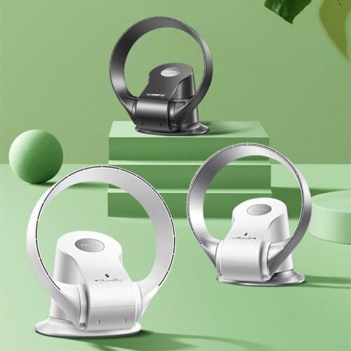 Vaneless Fan Ultra Quiet Household Wall Fan Air Circulation Electric Fan Desktop Shaking Head Remote Control Electric Fan 220V