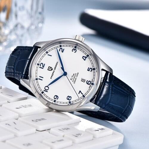 PAGANI DESIGN Top Brand Mens Mechanical Watch New Sapphire 200M Waterproof Watch Stainless Steel Automatic Watch men pagani des