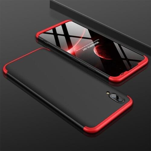 3 IN 1 Case For Vivo Y91C Case VivoY91C 360 Full Protection Shockprrof Matte Cover For Vivo Y91C Y 91C 6.22 inch Y91i Y93s Coque