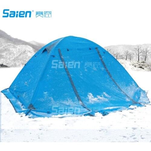 2 Person Camping Tent, Double Layer Waterproof 3 Season 2-Person Backpacking Tent, Tents for Camping