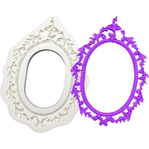 Photo Frame Silicone Cake Baking Mold Sugarcraft Chocolate Cupcake Fondant Cake Decorating Tools