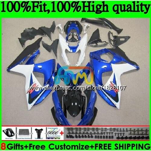 Injection For SUZUKI GSXR 600 750 GSXR750 11 12 13 14 15 39BS.19 K11 GSXR600 2011 2012 Blue black 2013 2014 2015 2016 Fairing