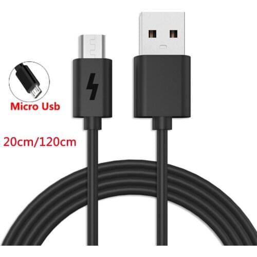 Original Xiaomi Micro USB Cable 0.2/1.2M Charger Data Sync for Redmi 6 S2 6A 5A 4A 4X a2 note 6 pro plus Charger Cord Wire Cabel