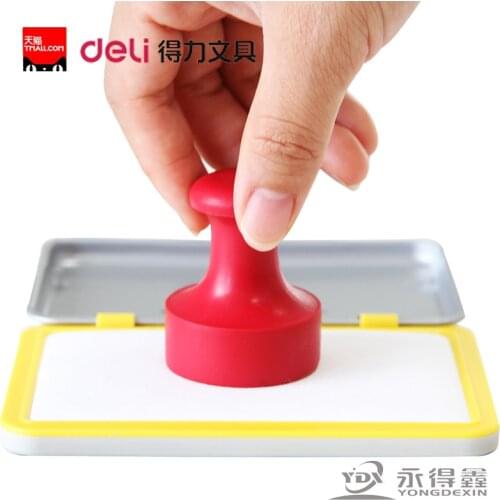 Stationery 9894 Blank-second Dry Printing Platform Metal Shell Dry Silt New Colorless Printing Platform