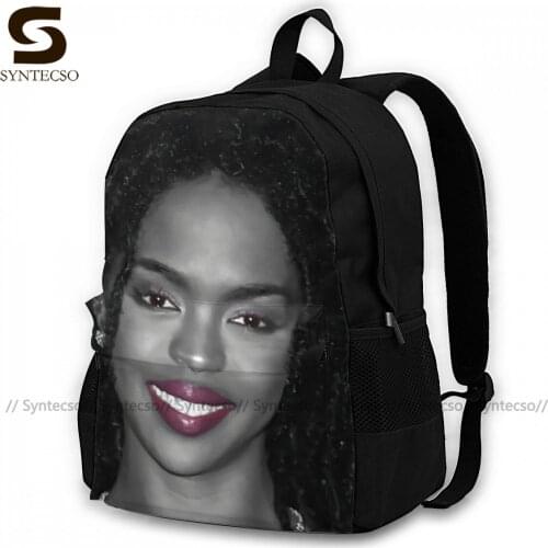 Lauryn Hill Backpacks Polyester Fitness Girl Backpack Large Stylish Bags