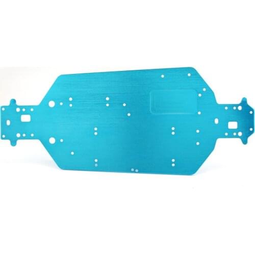 04001 03601 Aluminum Alloy Metal Chassis 1/10 Upgrade Parts For Buggy Monster Bigfoot Truck HSP 94107 94170 94118 94111