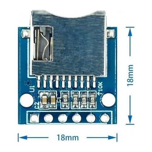 Micro SD Storage Expansion Board Mini Micro SD TF Card Memory Shield Module With Pins for Arduino ARM AVR