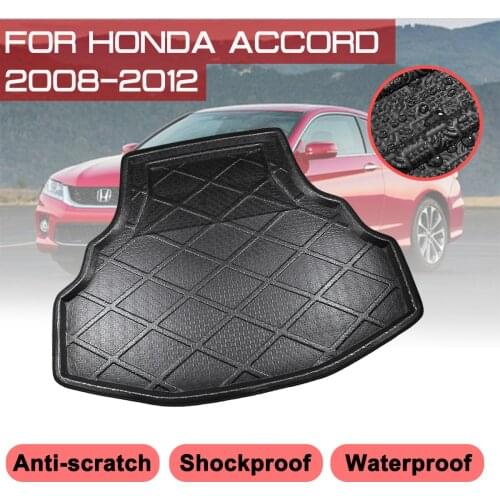 Floor Mat Car Rear Trunk Anti-mud Cover Carpet For Honda Accord 2008 2009 2010 2011 2012