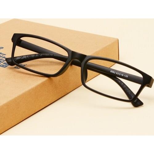 TR90 Glasses Frame Men Women Narrow Small Myopia Eyeglasses Man Female Matte Black Eyewear for Optic Lens