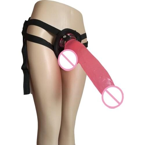 31*6cm Strap On huge Dildo Pants big Realistic dildos For Woman Couples Strapon Dildo Panties For Lesbian Gay Adult game SexToy