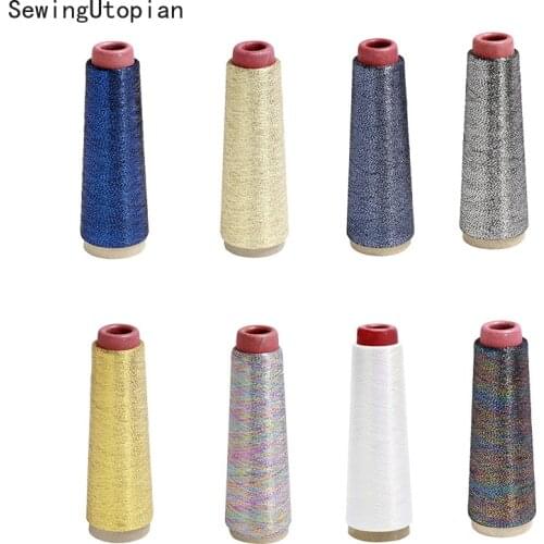 Manual Bright Silk Gold Threads Silver Thread Computer Embroidery Cross Stitch Silk Thread DIY Thread Sewing Machine Thread