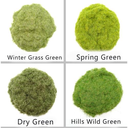 Grass Powder Grass Needle Miniature Model Of Soldiers Field Military Train Sand Table Scene 3mm