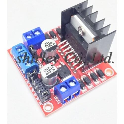 1PCS 2 Channel DC Motor Drive Module Positive and Negative PWM Speed Dual H Bridge Stepper Motor Mini L298N