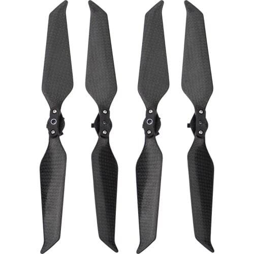 2 Pairs 8743 Foldable Carbon Fiber Propellers Noise-reduction Quick Release Propeller Blades For DJI Mavic 2 Pro Zoom Drone