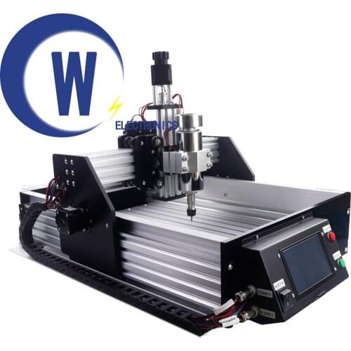 2030 offline fully automatic 4-axis industrial small CNC CNC engraving machine chip polishing pcb desktop DIY relief nema17