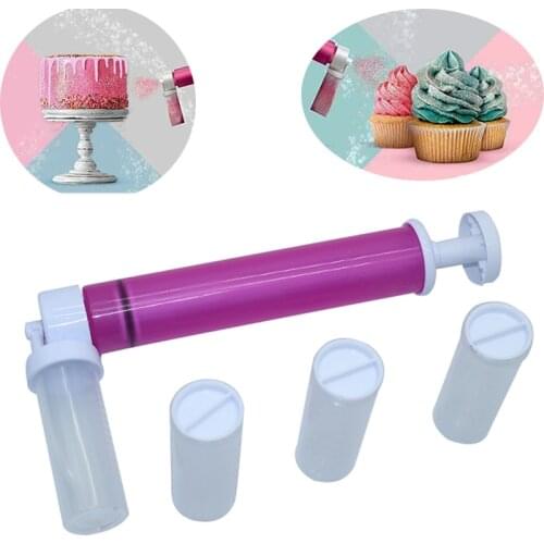 New Cake Spray Gun Cake Airbrush Coloring Sprayer Duster Manual Watering Can Cake Decorating Tools Baking Tools