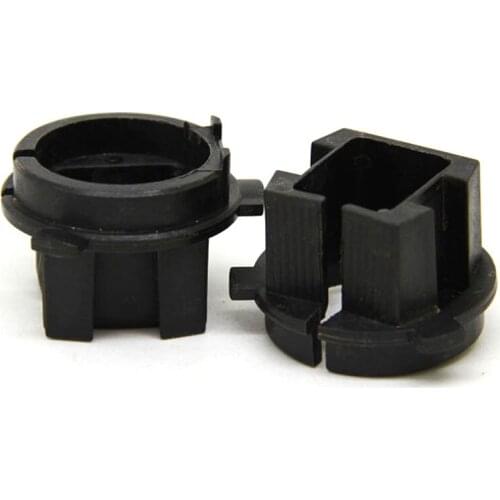 2pcs/pair H7 HID Bulbs Adapters Holders For Genesis Coupe & Veloster K5 Car Styling Auto Accessories