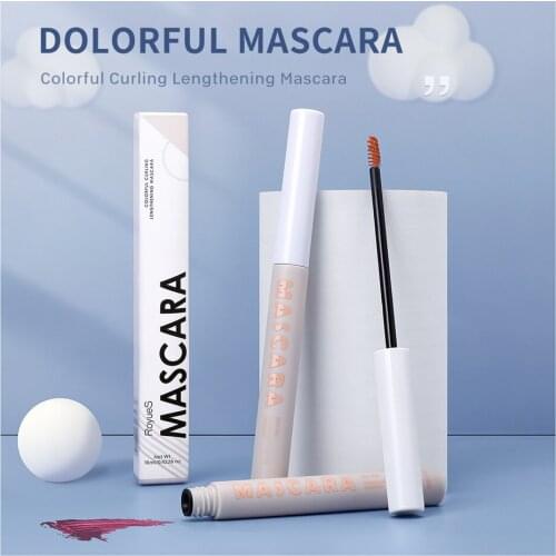 White Mascara Quick-Drying Waterproof And Easy To Remove Mascara Eye Eyelashes Curling Makeup Eye Lash Thick Cosmetics Tool