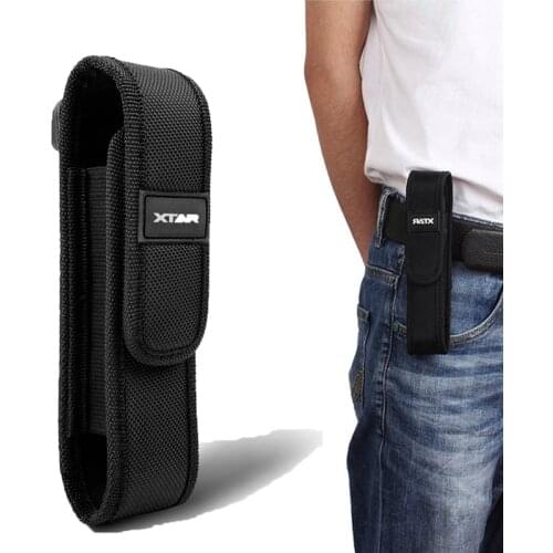 For XTAR T220 Molle Flashlight Pouch Tactical Electric light Holder Case Outdoor Tool For FENIX UC30/UC35/E35