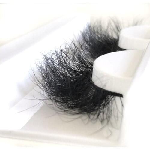 Buzzme Volume Messy Lashes 18-22mm Only With Tray Shorter Length Wispy False Mink Eyelashes Makeup Cruelty Free Eye Lash