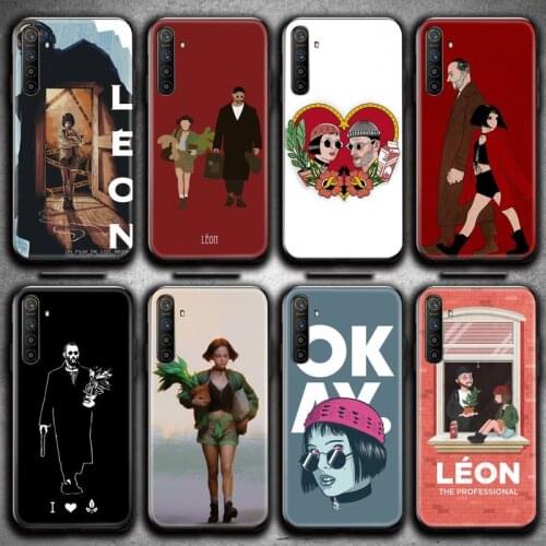 HOTCASHOP Popular movies Leon Mathilda Phone Case For OPPO Realme 6 Pro Realme C3 5 Pro C2 RENO2-Z A11X XT