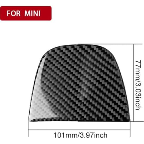 Interior Molding Roof Reading Lamp Frame Trim Cover Carbon Fiber Light Panel Decor Sticker For Mini Cooper F55/F56/F60