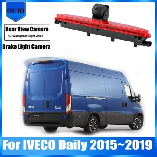HD Rear View Reverse Camera For IVECO Daily 2015 2016 2017 2018 2019 BackUp Parking Brake light Camera