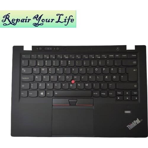 Laptop keyboard SD/dansk for Lenovo ThinkPad X1 Carbon 2013 0C02180 04Y0789 backlight black with palmrest C price list